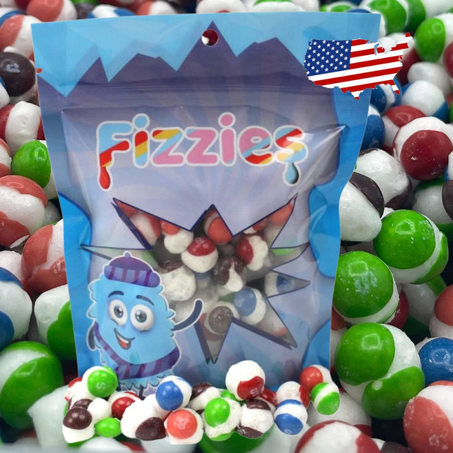 동결건조 스키틀즈 캔디 새콤바삭 베리맛 미국 틱톡 푸드, 1개, 1kg