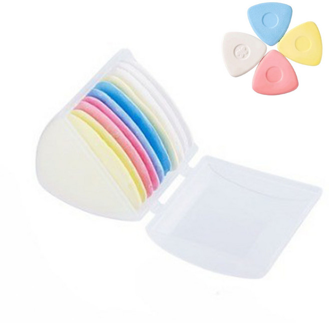 슈픽 컬러 재단초크 수선 재봉 분필초크, 혼합, 10개