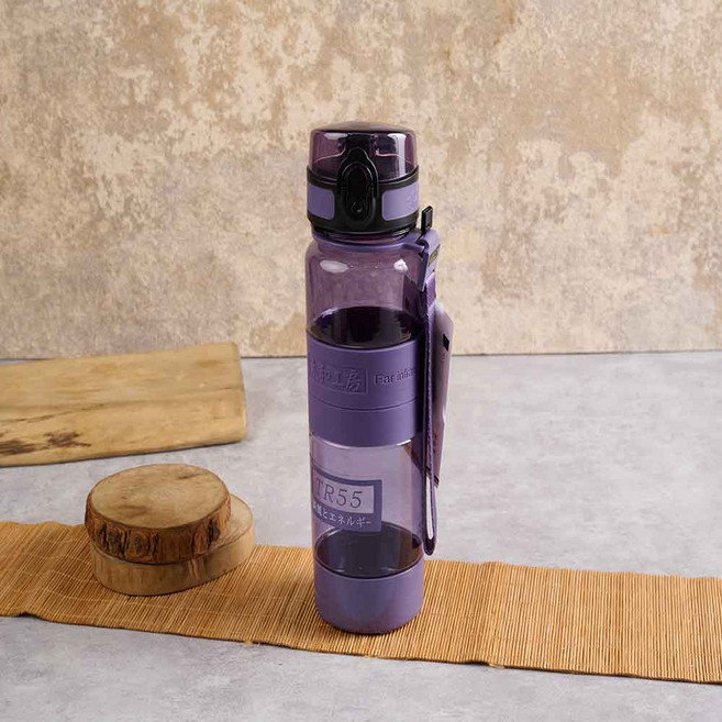 太和工房 TR55運動水壺 輕巧便攜 安全無毒材質 時尚外觀設計 滿足日常飲水需求, 江戶紫, 500ml, 1個