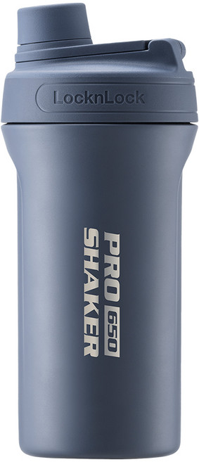 락앤락 프로쉐이커 넥소르 650ml 스텐 쉐이크 보틀, 1개, 네이비