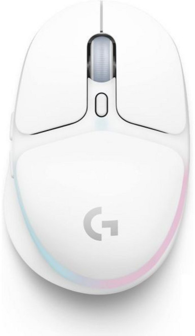 Logicool 로지쿨 G G705 Wireless Mouse LightSPEED Bluetooth Compatible with 2 Connections LIGHTSYNC RGB, Aurora Collection, A. Mouse