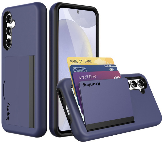 아칸크 카드 수납 범퍼 하드 휴대폰 케이스