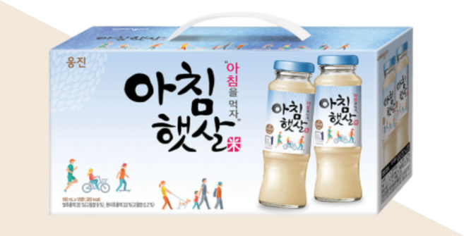 아침햇살 곡물 드링크 180mL 12개입