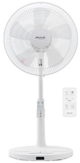 신일 무소음 BLDC 발터치 리모컨 스탠드 선풍기 35cm(14인치), SIF-S1402TS