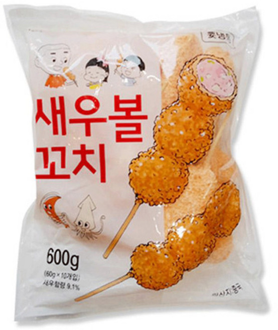 가토코 새우볼꼬치(10개입) 600g, 1개