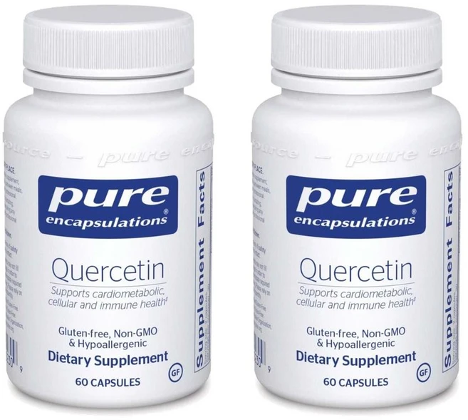 (미국직배) 퓨어 인캡슐레이션 퀘르세틴 캡슐 60정 2개 Pure Encapsulations Quercetin - 쿠팡