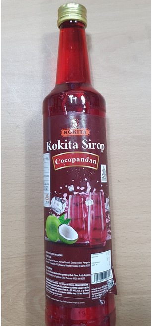 Cocopandan Syrup 코코판단 시럽 ( Indonesia Halal), 1개, 460ml