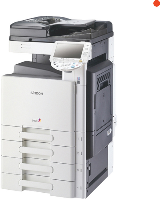 신도리코 D400 사무용 A3 컬러 레이저 복합기 프린터 복사기 리퍼 팩스포함, 팩스 미포함, 원격설치