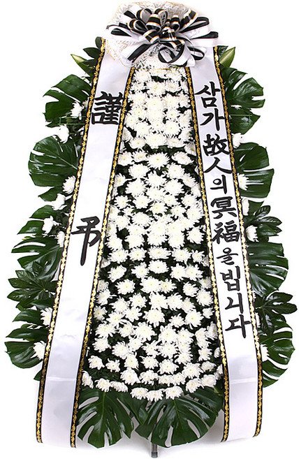 119플라워 (당일배송) 근조화환3단 ST-FB160 근조화환 당일꽃배달 화환 장례식 꽃배달 추모 장례식장