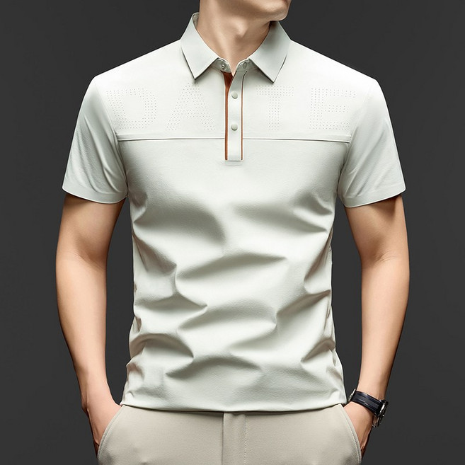 남성 기능성 반팔 폴로 티셔츠 반팔 카라티