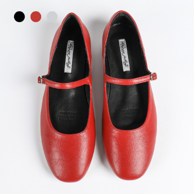 페조 여성 메리제인 플랫슈즈 단화 PZFLTC-NM-1089-11