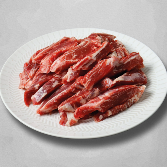 핑크미트 지방 손질완료 구이용 황제갈비살, 200g, 3개