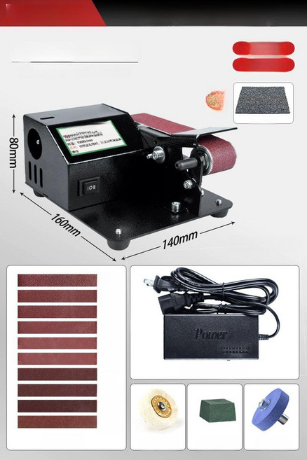 pick 전동칼갈이 연마기 가정용 칼가는기계 업소용, 1개, 250W 7단 조절식 모서리 개방 10줄