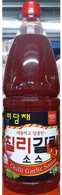 칠리갈릭소스 미담채 2.1K, 2.1kg, 1