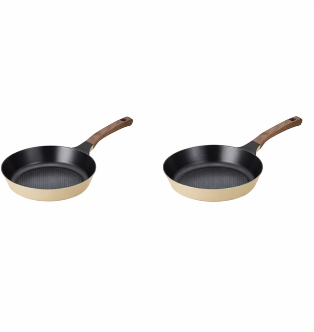 PN풍년 마레 카놀리 IH 리저브 인덕션 사각팬/프라이팬/궁중팬 2종세트, 1세트, 24cm프라이팬+28cm프라이팬, 오트밀