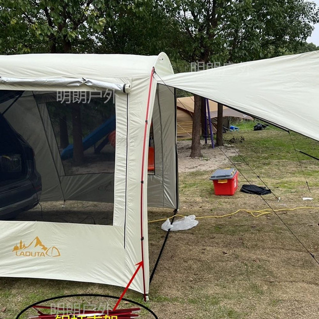 차박텐트 도킹쉘터 대형 4-6인용 8-10인용 캠핑 방수 이너텐트포함 창문4, 세트E,지금할인중, 세트E,지금할인중, 1