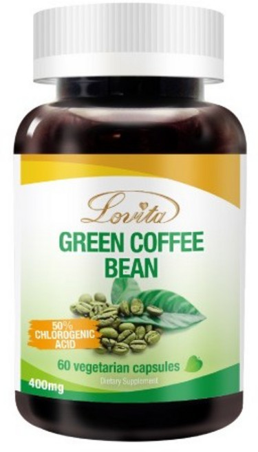 Lovita愛維他 高單位綠咖啡素食膠囊400mg 促進代謝 體態管理