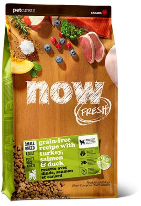now 강아지 그레인프리 스몰브리드 건식사료, 칠면조, 2.72kg, 1개