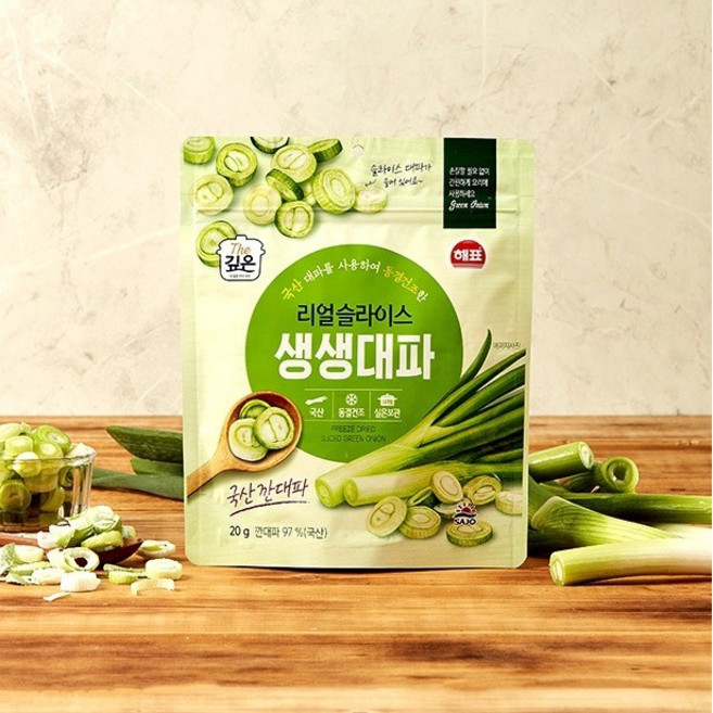해표 리얼슬라이스 생생대파, 20g, 1개