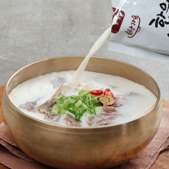한우 사골 곰탕x() 100%한우뼈로만 우려낸, 5세트, 500g