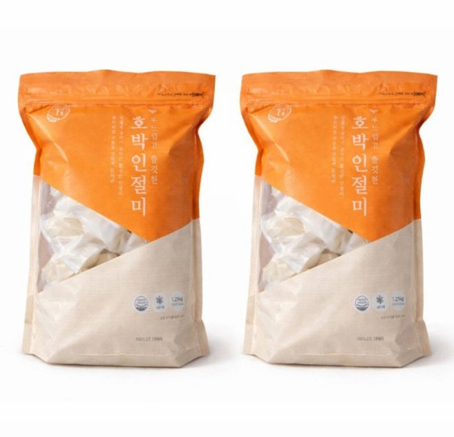 창억 달지않고쫄깃한 호박인절미 창억떡집최고메뉴(50gX25개), 1.25kg, 2개