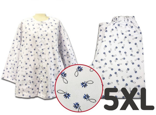 수정섬유 빅사이즈 특특대-5XL 환자복 환의 병원복 입원복 한벌