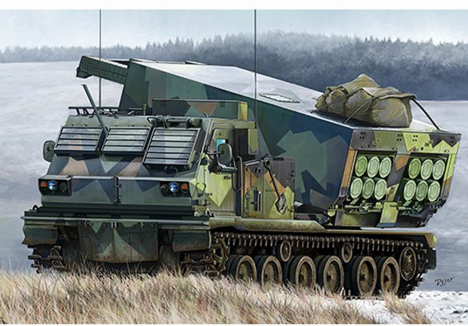 밀리터리1 35 M270 A1 Multiple Launch Rocket System