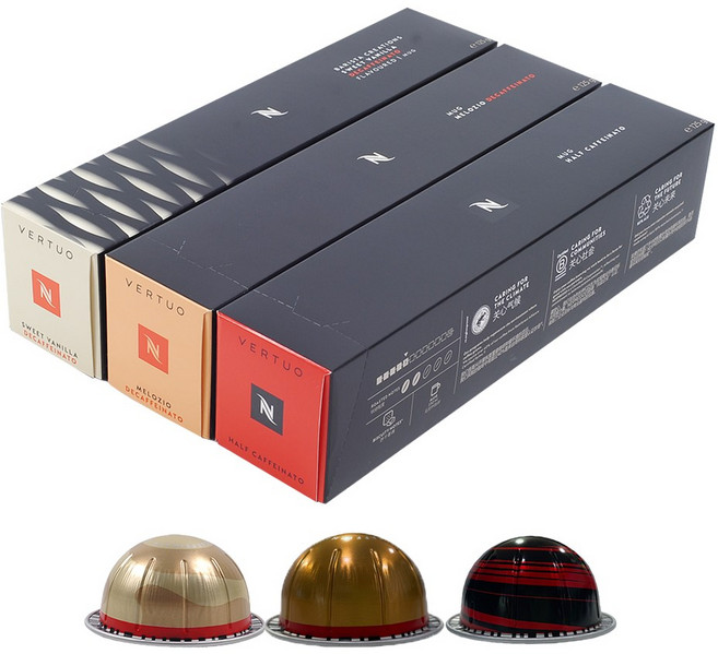 정품 네스프레소 버츄오 머그(230ml) 사이즈 디카페인 캡슐커피 3종세트, 1개