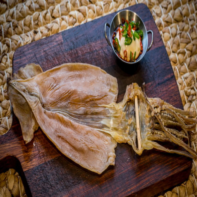 산미담 마른 오징어 국산 당일바리 원양산 건어물 10미 20미, 1개, 10미 (750g)