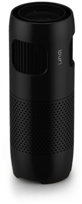 아이퓨리 차량용 공기청정기 미세먼지 에어컨 차량 냄새제거 헤파필터, 블랙, C1