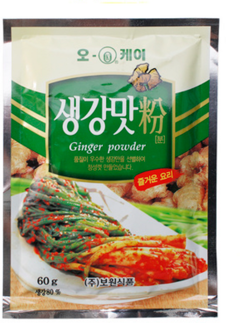 보원 생강맛분 생강분말, 1개, 60g