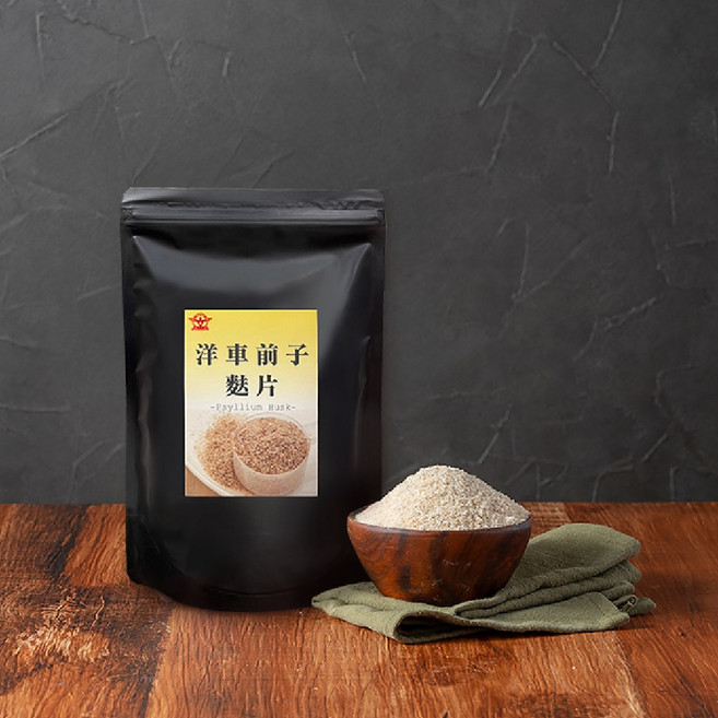 展榮商號 洋車前子麩片, 1個, 200g