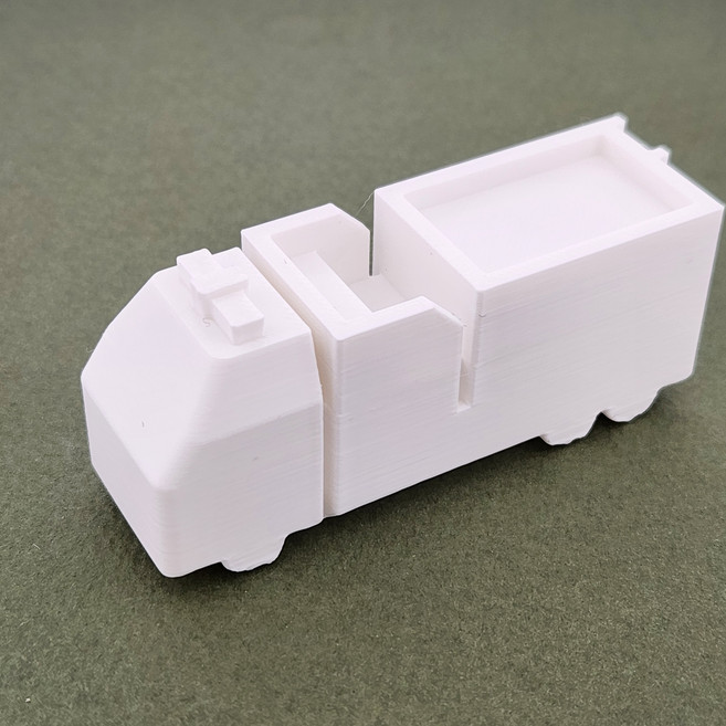 소방차 자동차 모형 미니어쳐 테라리움 건축모형 디오라마 가구모형 1:300 (N_347), 1개