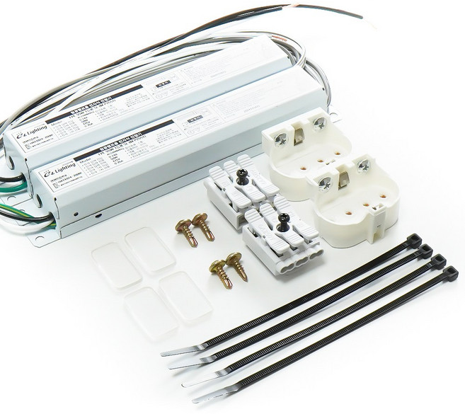 DIY셀프키트포함 선일 FPL 안정기 55W 1등용 300mm 국산 전자식 형광등안정기, 2세트