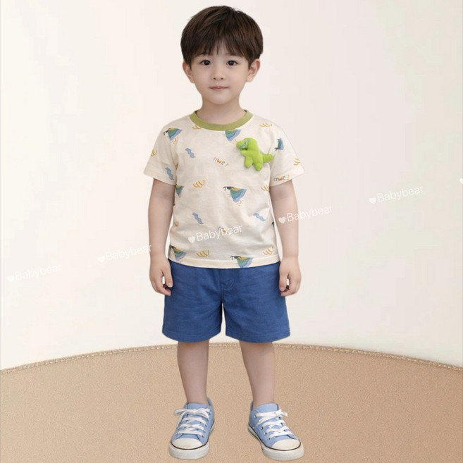 BabyBear 兒童純棉短袖套裝