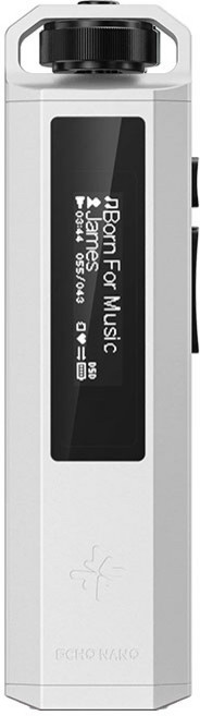 피오 FiiO ECHO NANO 휴대용 뮤직 플레이어 MP3 OLED 0.91인치 스크린 HIFI 워크맨, 화이트