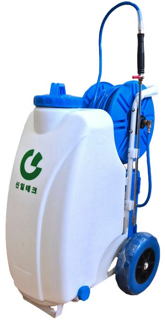 신일테크 45리터 전동분무기 수레형 밀차식 충전식 농약살포기 농약분무기 SR-45K, 1개