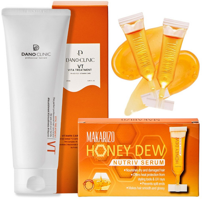 [워시&노워시] VT 비타 트리트먼트 + 허니듀 세럼 2종 기획세트, 1세트