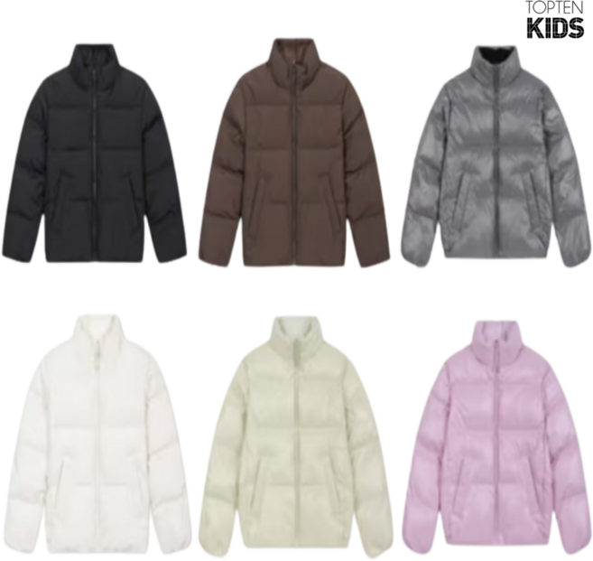 [매장정품/빠른출고가능] 탑텐키즈 패딩점퍼 하이넥 아동공용 남아 여아 활동편한 예쁜디자인 한파대비 겨울필수템 학교 등원 학원 보온성좋은 야외활동 아우터
