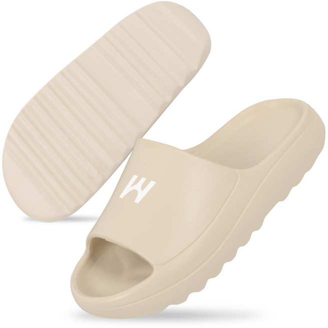 PWX Frank EVA 쿠션 슬리퍼 아이보리