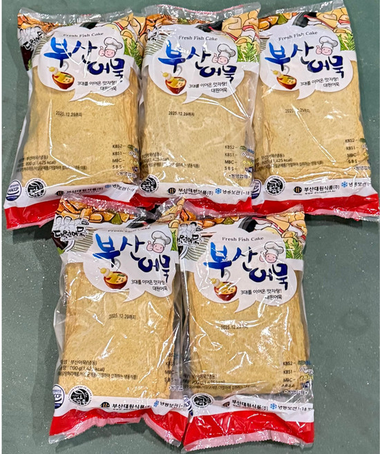 대원어묵/부산오뎅/넙덕오뎅 부산어묵 상천 800g, 5개