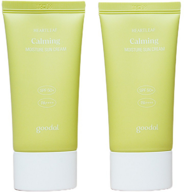 구달 맑은 어성초 진정 수분 선크림, 50ml, 4개