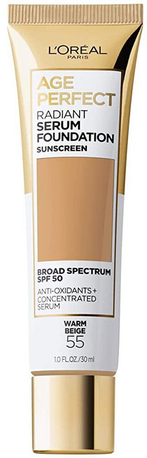 로레알 에이지 퍼펙트 세럼 파운데이션 30mL - 055 웜베이지, 055 웜 베이지
