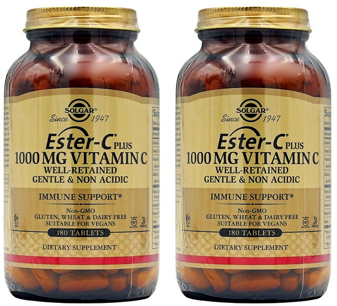 솔가 에스터 C 1000mg 비타민C 180정 x 2개