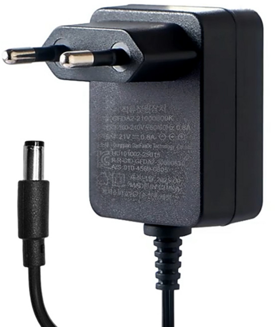 21V 0.8A 배터리 충전기 전동공구 어댑터 송풍기 예초기 세차건, GFDA2-21000800K