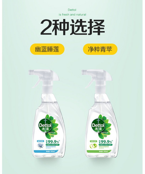 Dettol 滴露 家居清潔噴霧, 1個