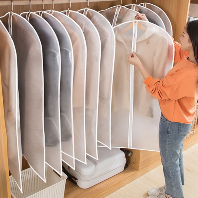 옷커버 정장 부직포 지퍼형, 1개