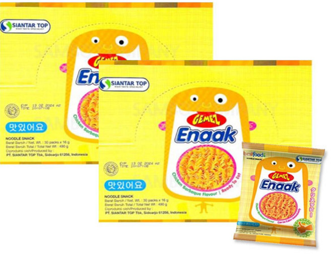 에낙 게메즈 에낙(라면과자16g*30개입)x2개, 480g, 2개