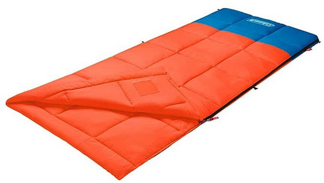 Coleman Kompact 침낭 실내/실외 경량 성인용 가방 -6.7°C/-1.1°F/4.4°C (20°F)/4.4°C (10°F) 옵션 완벽한 캠핑 하이킹