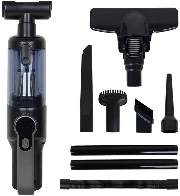 신일 청소기 무선 진공 청소기 핸디 BLDC 가벼운 청소기 소형 미니 2중 헤파필터 청소기 강력흡입 원룸 6가지노즐, 신일 무선 청소기, 블랙